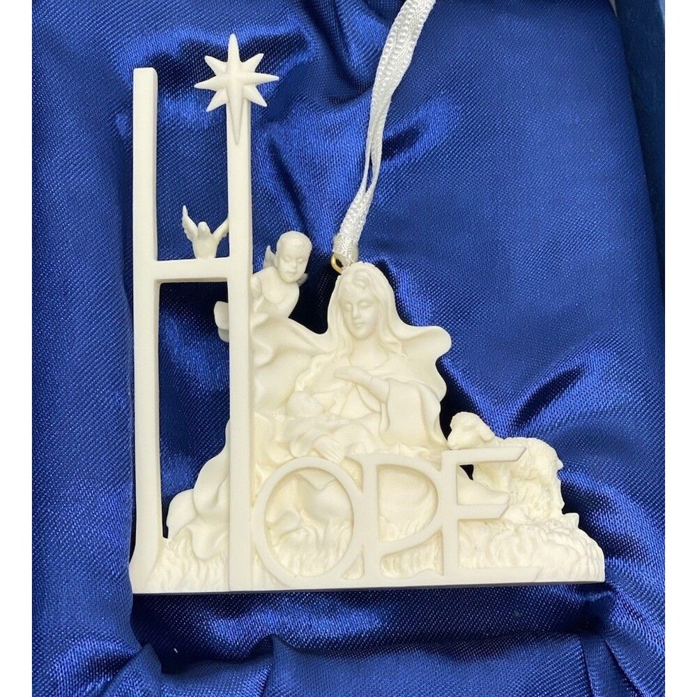 ROMAN INC Millenium ‘Hope of Our Hearts’ Gift Of Jesus Christmas Ornament